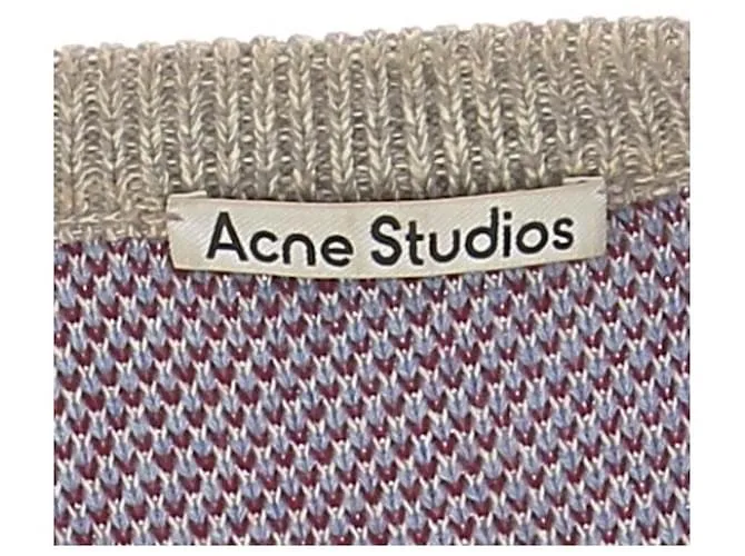 ACNE STUDIOS Punto T.International L Lana Multicolor 