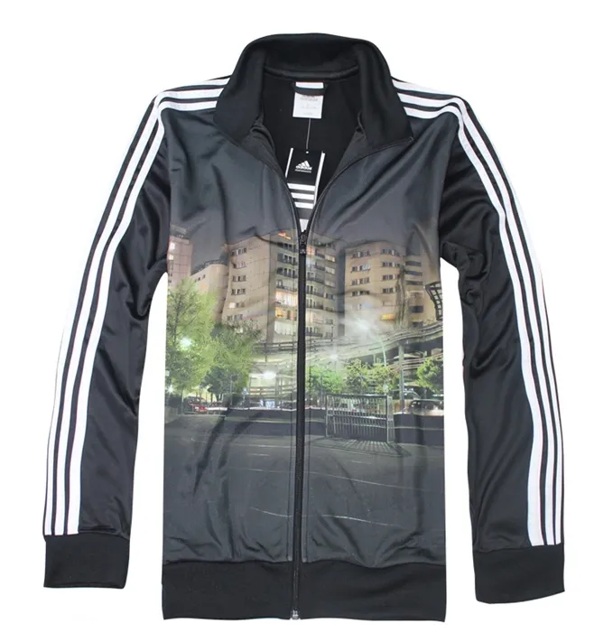 Adidas Chaqueta Hidden Court TT (negro)