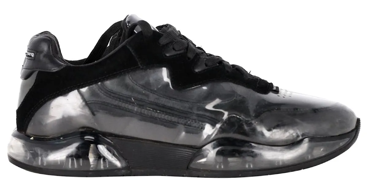 Alexander Wang Zapatillas AWNYC Stadium en PVC y ante negro 