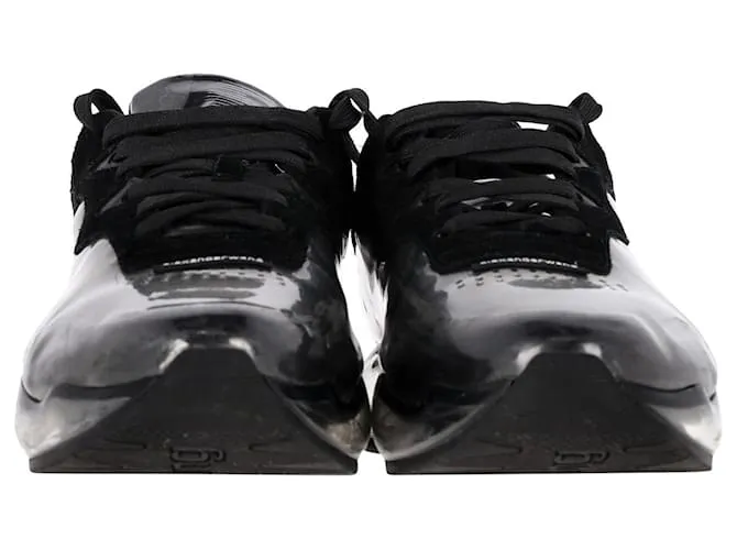 Alexander Wang Zapatillas AWNYC Stadium en PVC y ante negro 