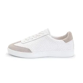 Anna Kern Suny Mujeres Low-Top Sneakers 7020 - Blanco/Beige