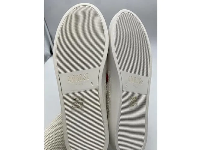 Autre Marque NO FIRMA / Zapatillas sin firmar T.UE 40 paño Blanco 