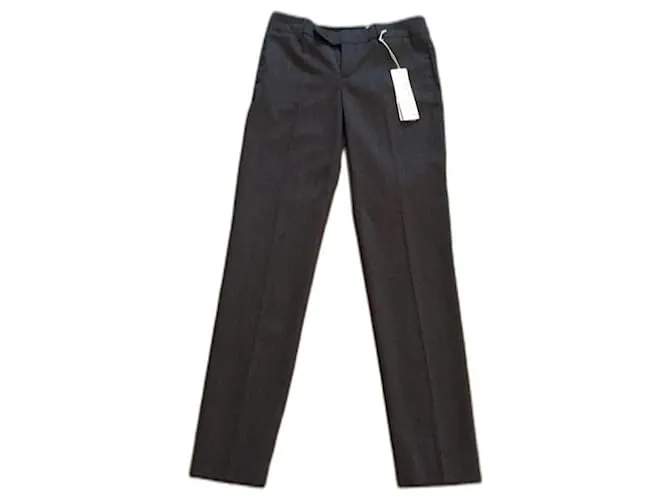 Autre Marque Pantalones de mujer de la marca STEFANEL. Gris 