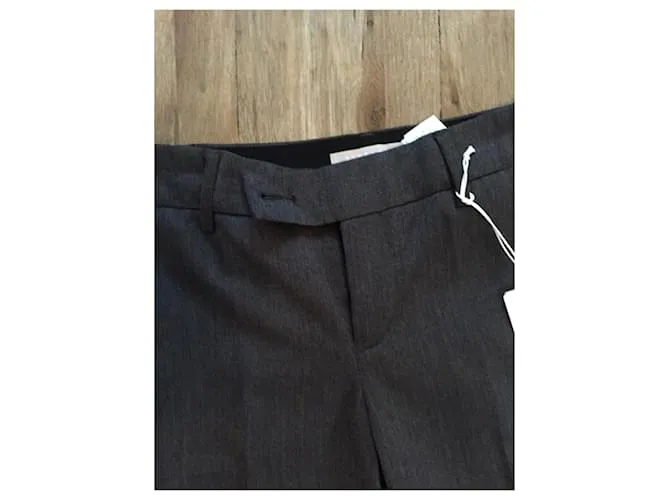 Autre Marque Pantalones de mujer de la marca STEFANEL. Gris 