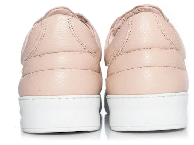 Autre Marque piezas de relleno, zapatillas altas de cuero rosa 