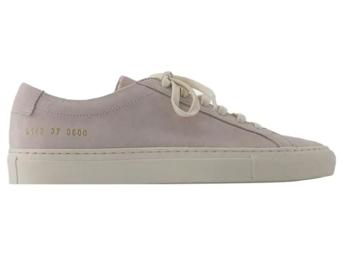 Autre Marque Zapatillas Aquiles Contraste - COMMON PROJECTS - Piel - Beige Castaño 