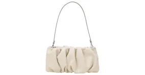 Bean Convertible Hobo Bag - Staud - Crema - Cuero Castaño Beige 