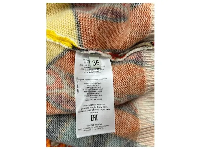 Camiseta de punto ETRO.ÉL 36 Lana Multicolor 