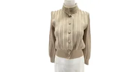 Camiseta de punto LOEWE.fr 42 Lana Beige 