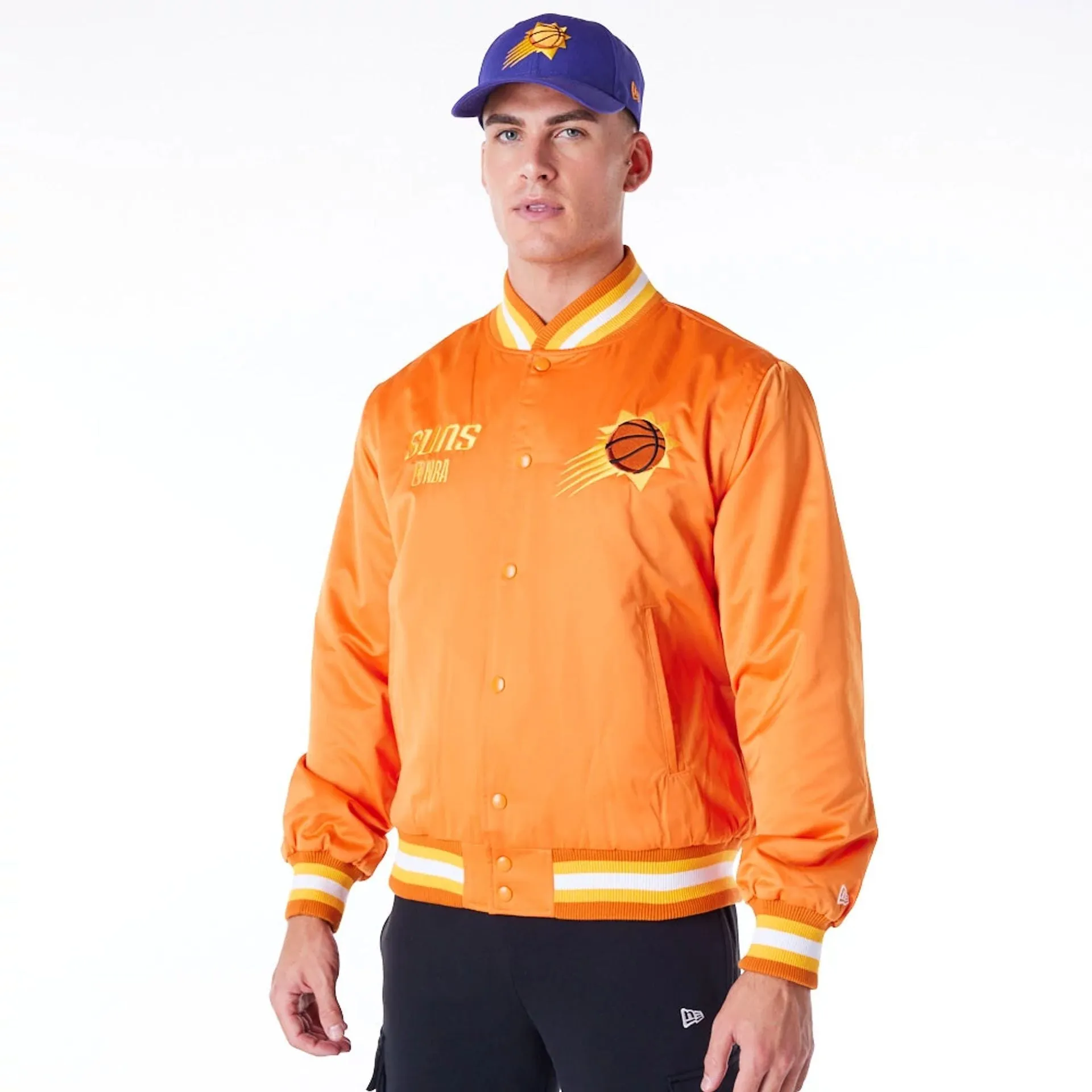 Chaqueta Bomber Phoenix Suns NBA Satin