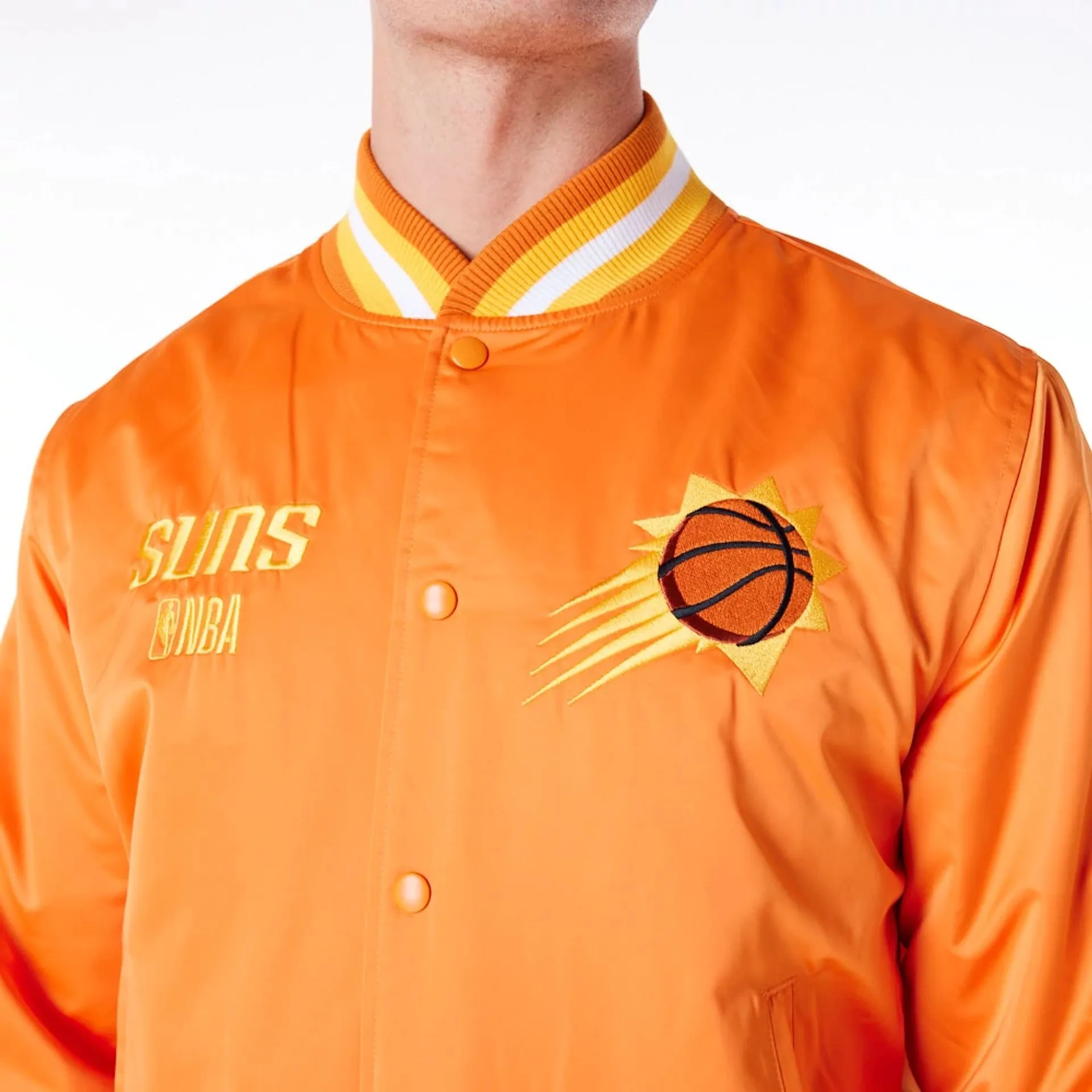 Chaqueta Bomber Phoenix Suns NBA Satin