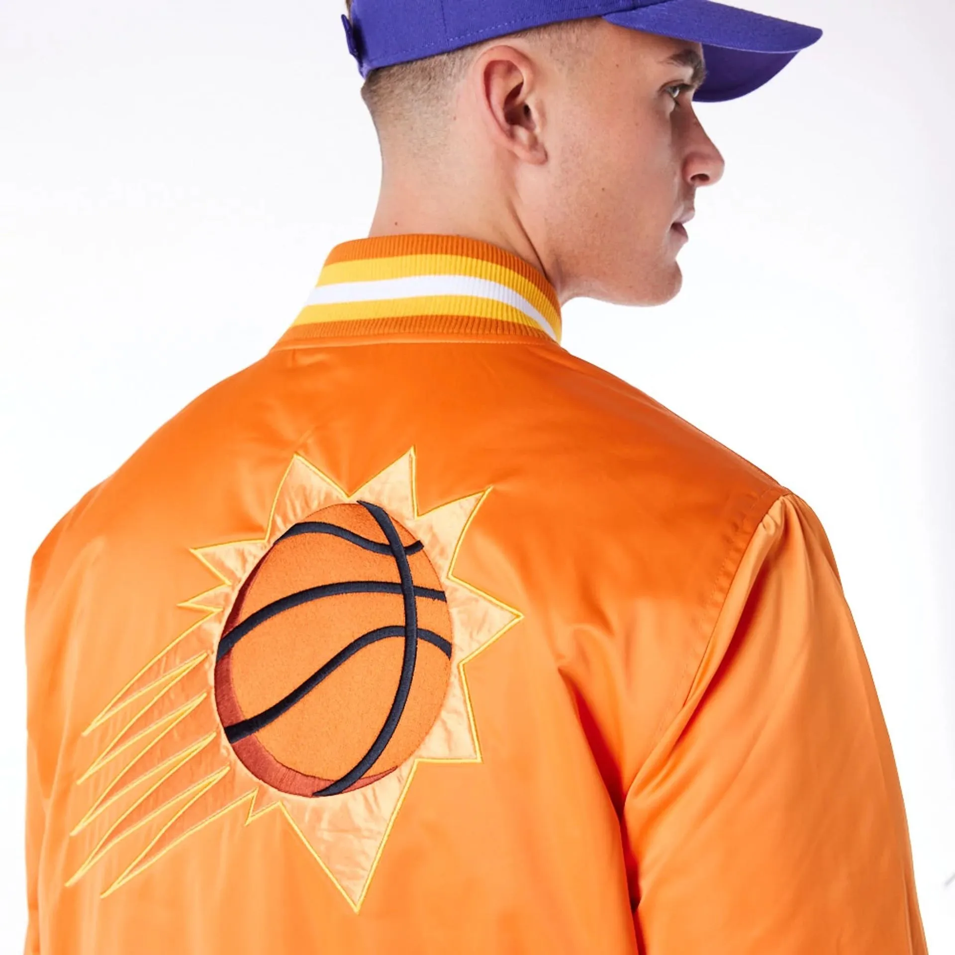 Chaqueta Bomber Phoenix Suns NBA Satin