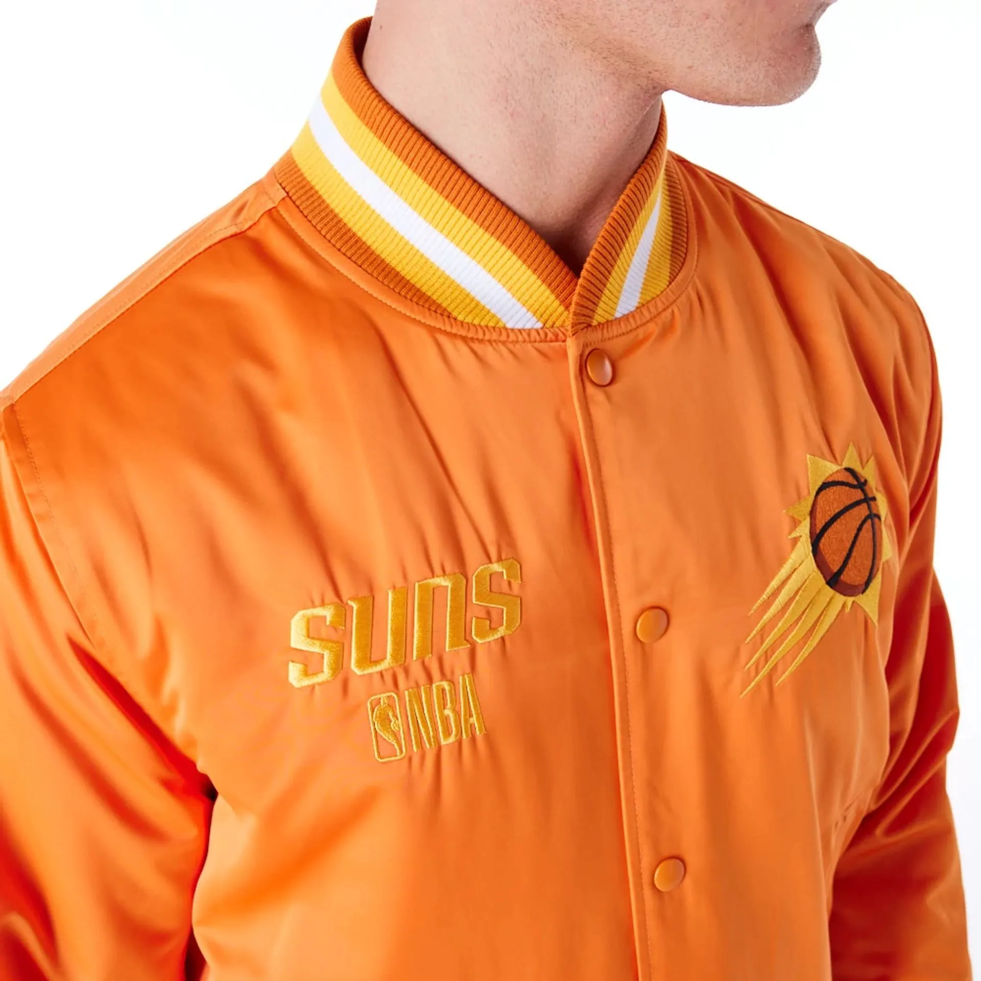 Chaqueta Bomber Phoenix Suns NBA Satin