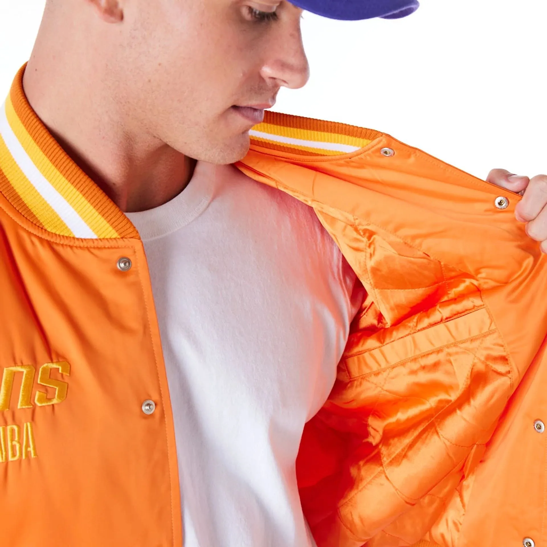 Chaqueta Bomber Phoenix Suns NBA Satin