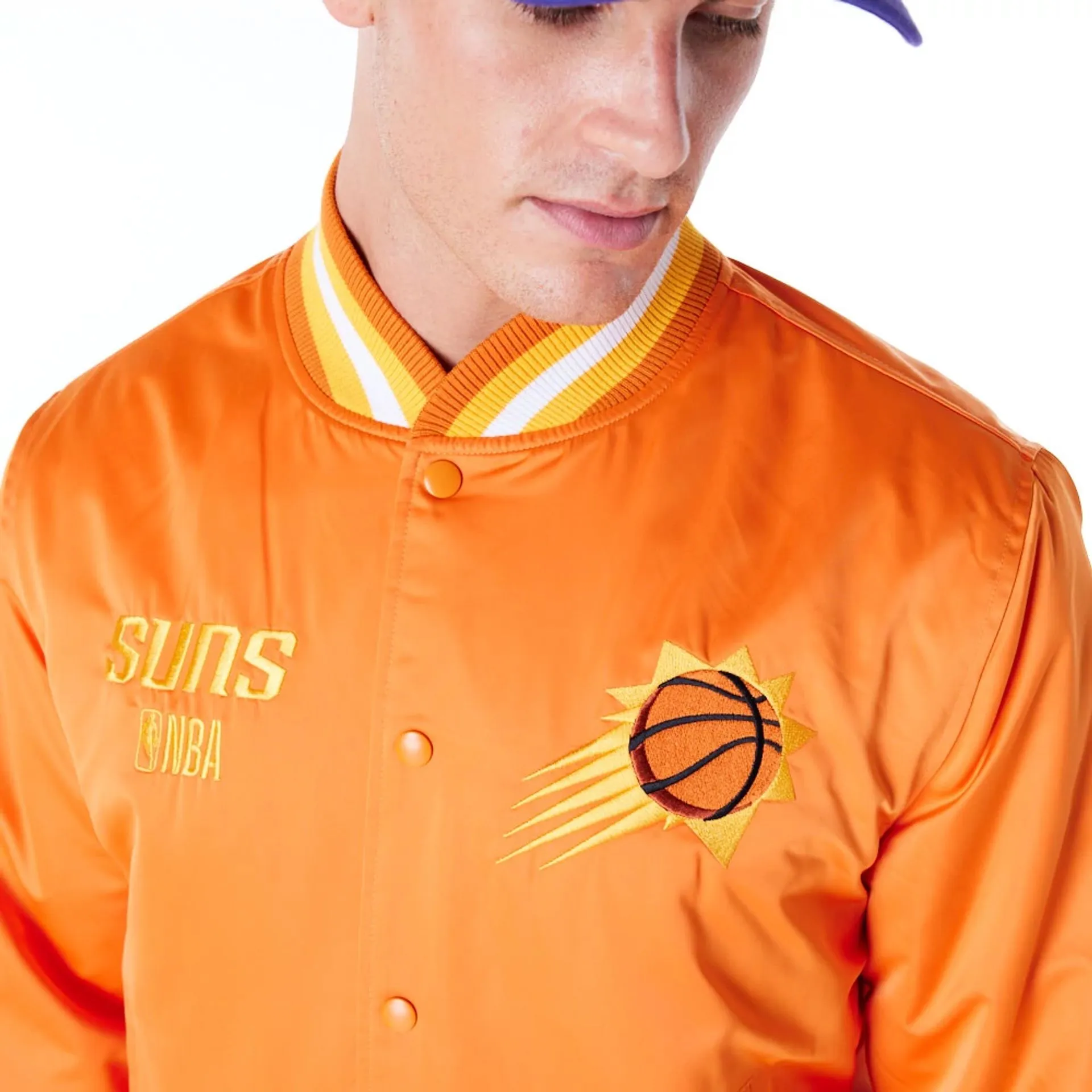 Chaqueta Bomber Phoenix Suns NBA Satin