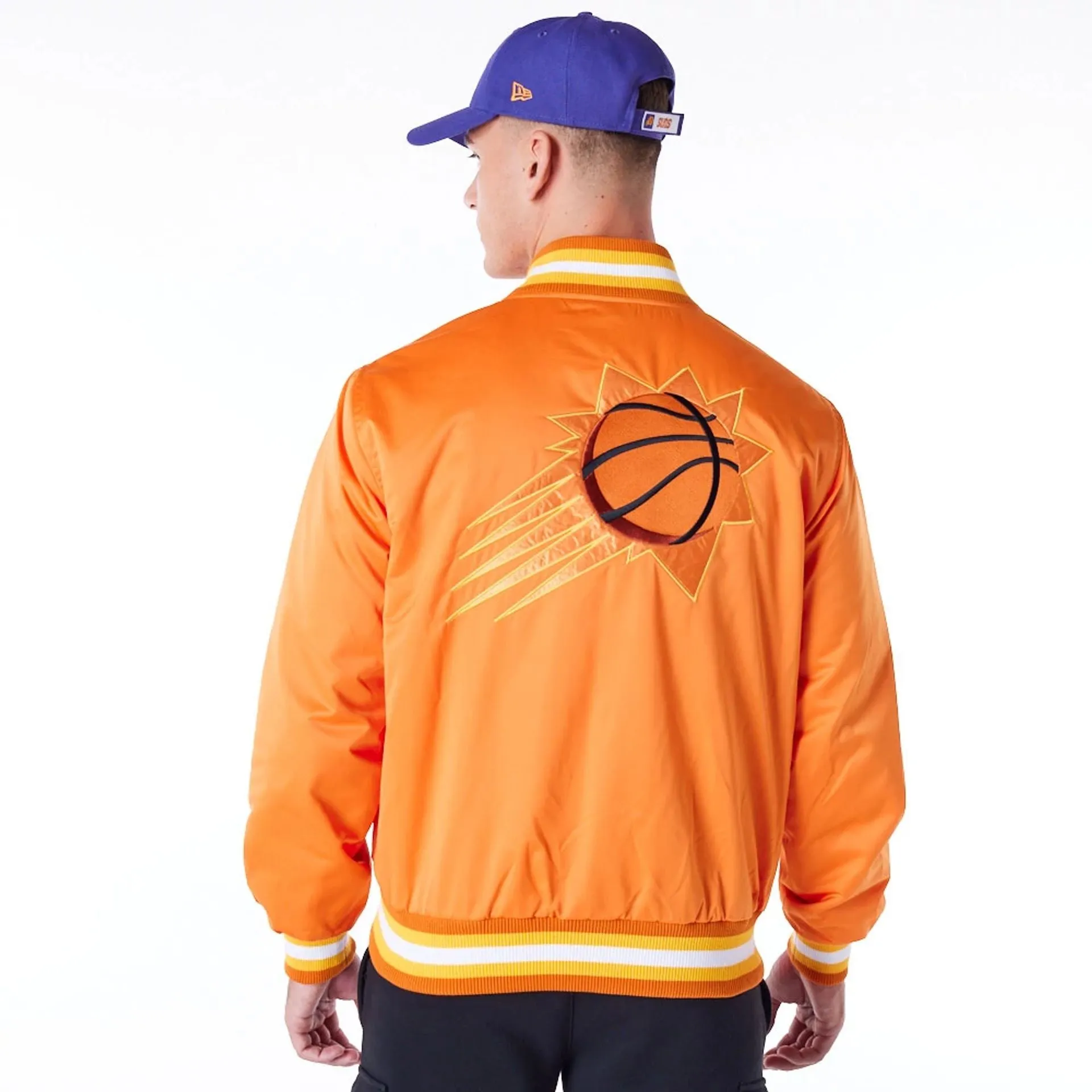 Chaqueta Bomber Phoenix Suns NBA Satin