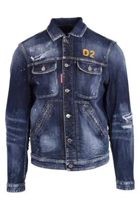 Chaqueta de denim azul D2