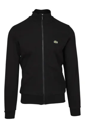 Chaqueta negra con minilogo lacoste