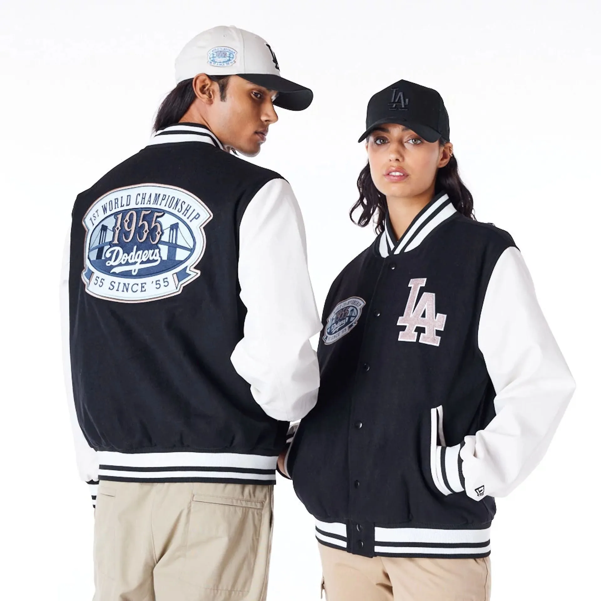 Chaqueta Varsity LA Dodgers MLB Patch