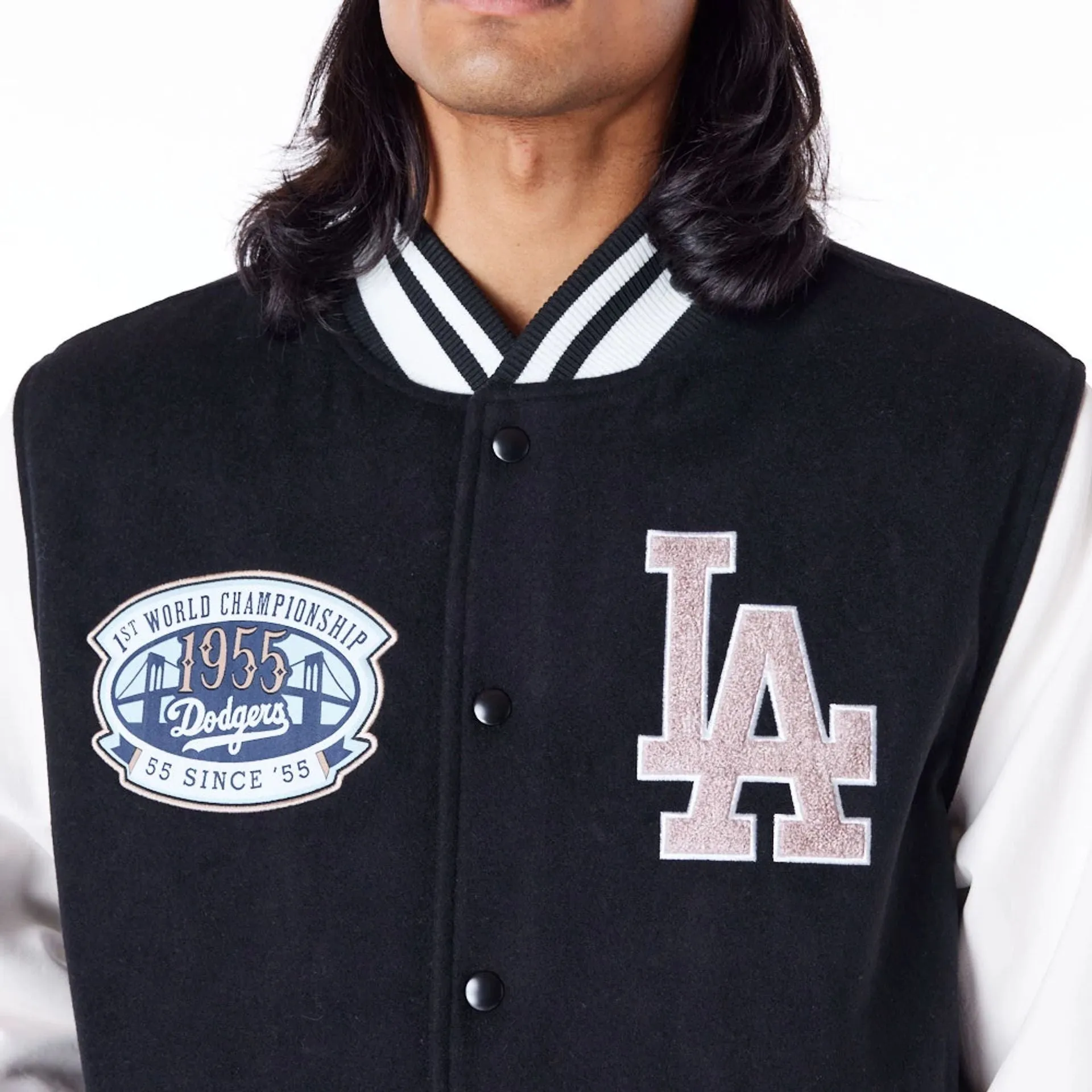 Chaqueta Varsity LA Dodgers MLB Patch