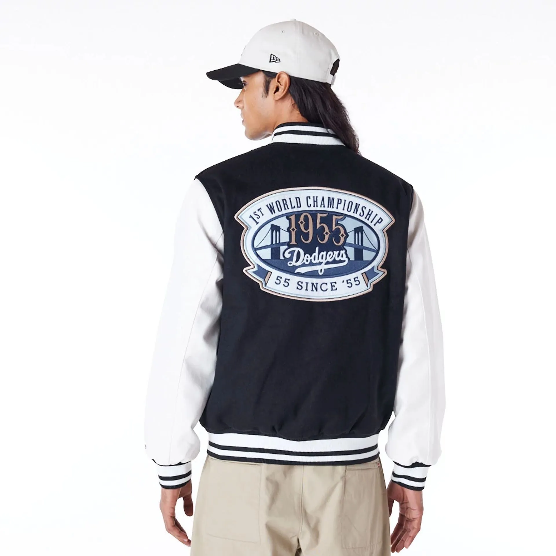 Chaqueta Varsity LA Dodgers MLB Patch