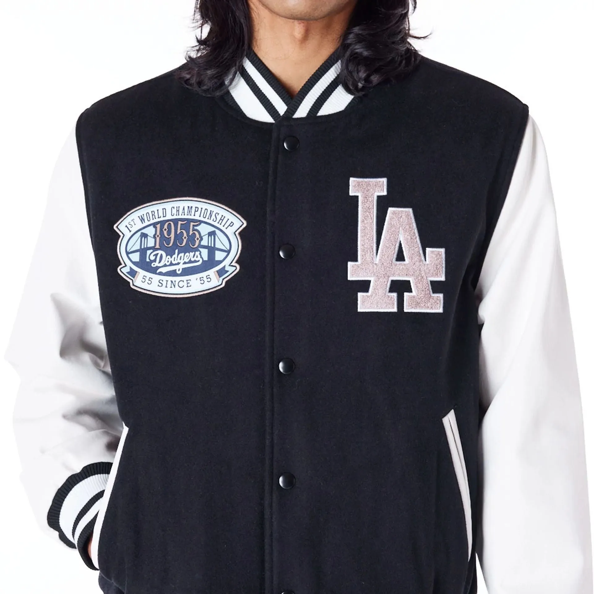 Chaqueta Varsity LA Dodgers MLB Patch