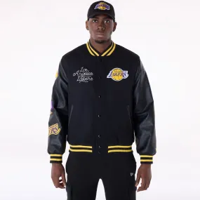 Chaqueta VarsityLA Lakers NBA Patch