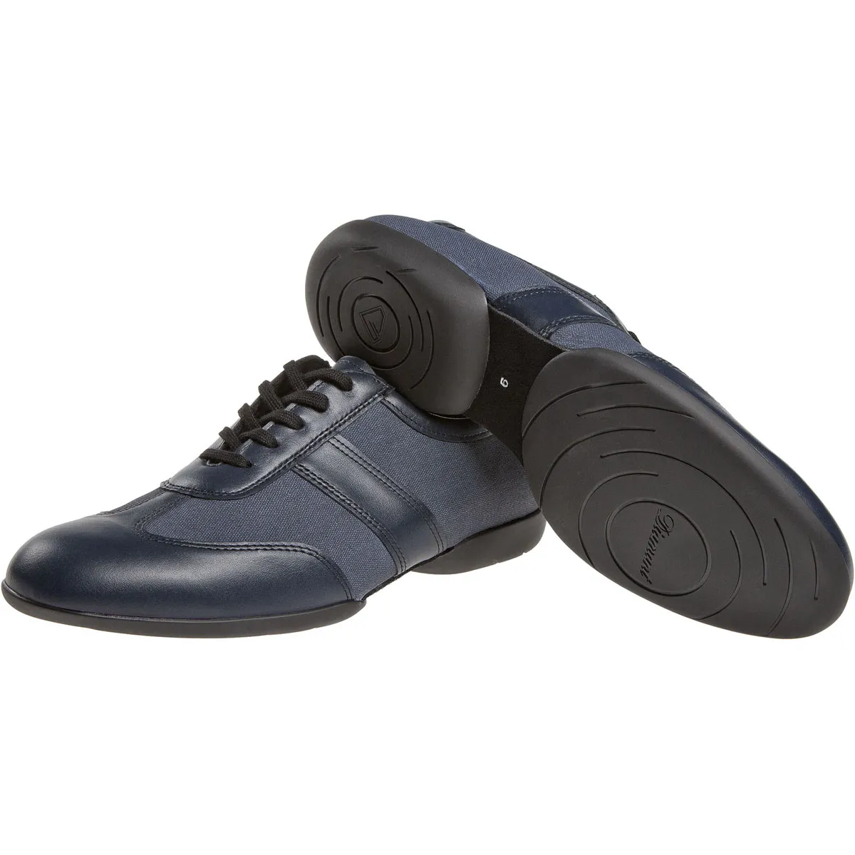 Diamant Hombres Dance Sneakers 123-325-565 - Ancho