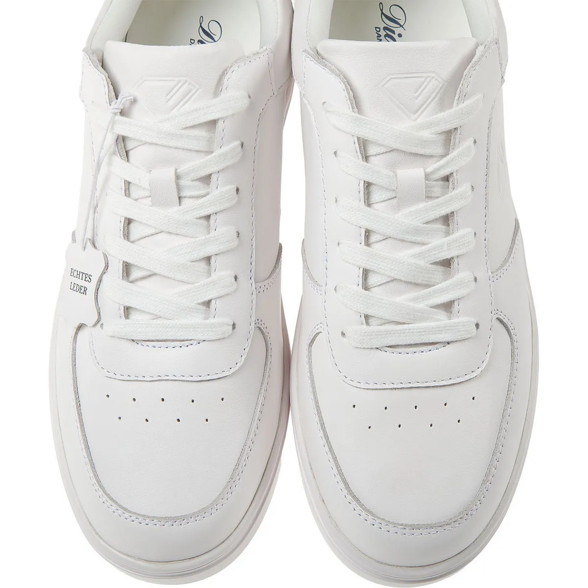 Diamant Unisex Low-Top Dance Sneakers BEAT White