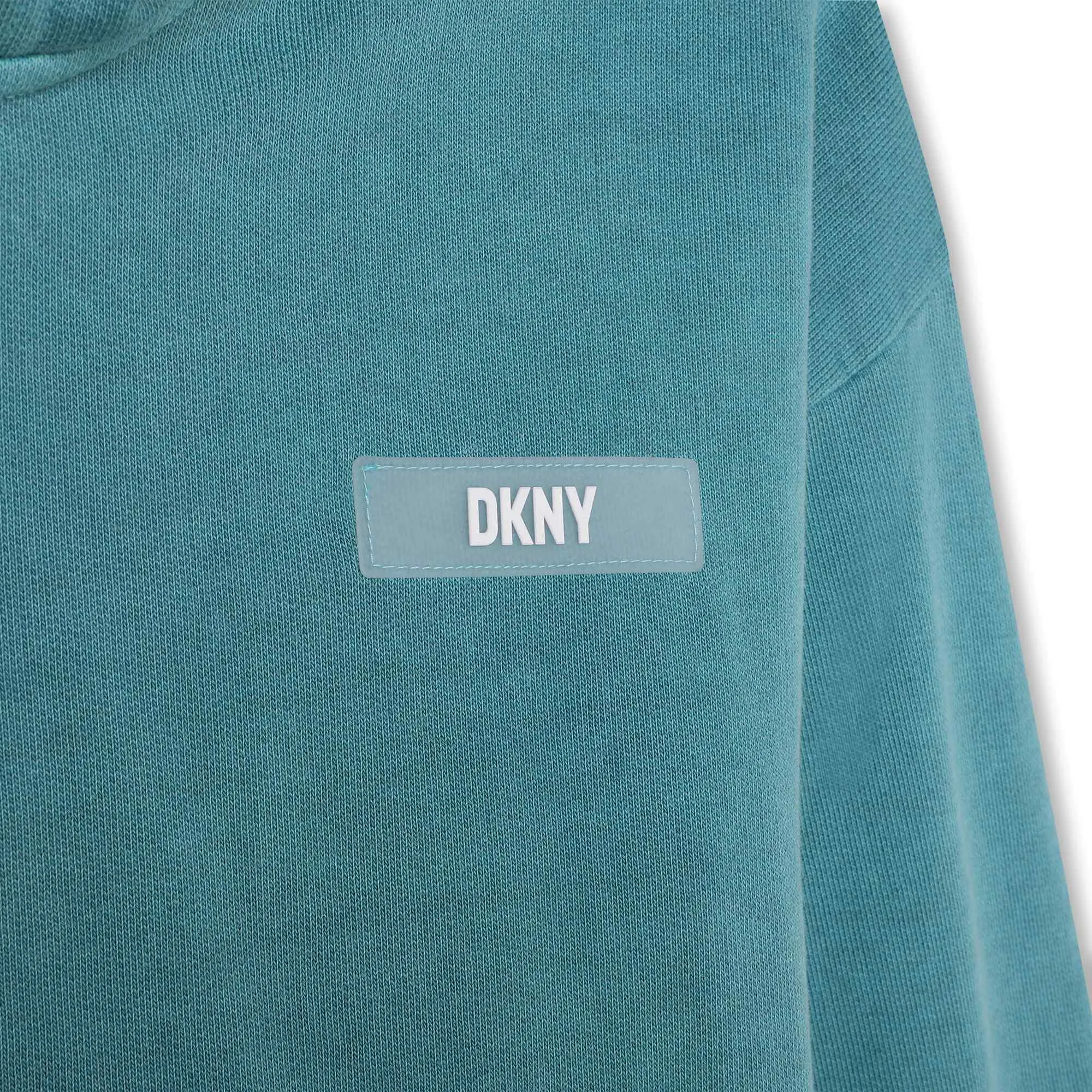 DKNY Chaqueta de muletón y capucha