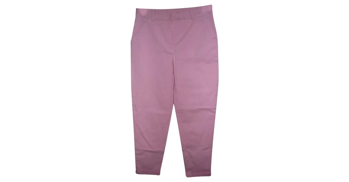 Dolce & Gabbana Pantalon recortado Rosa 