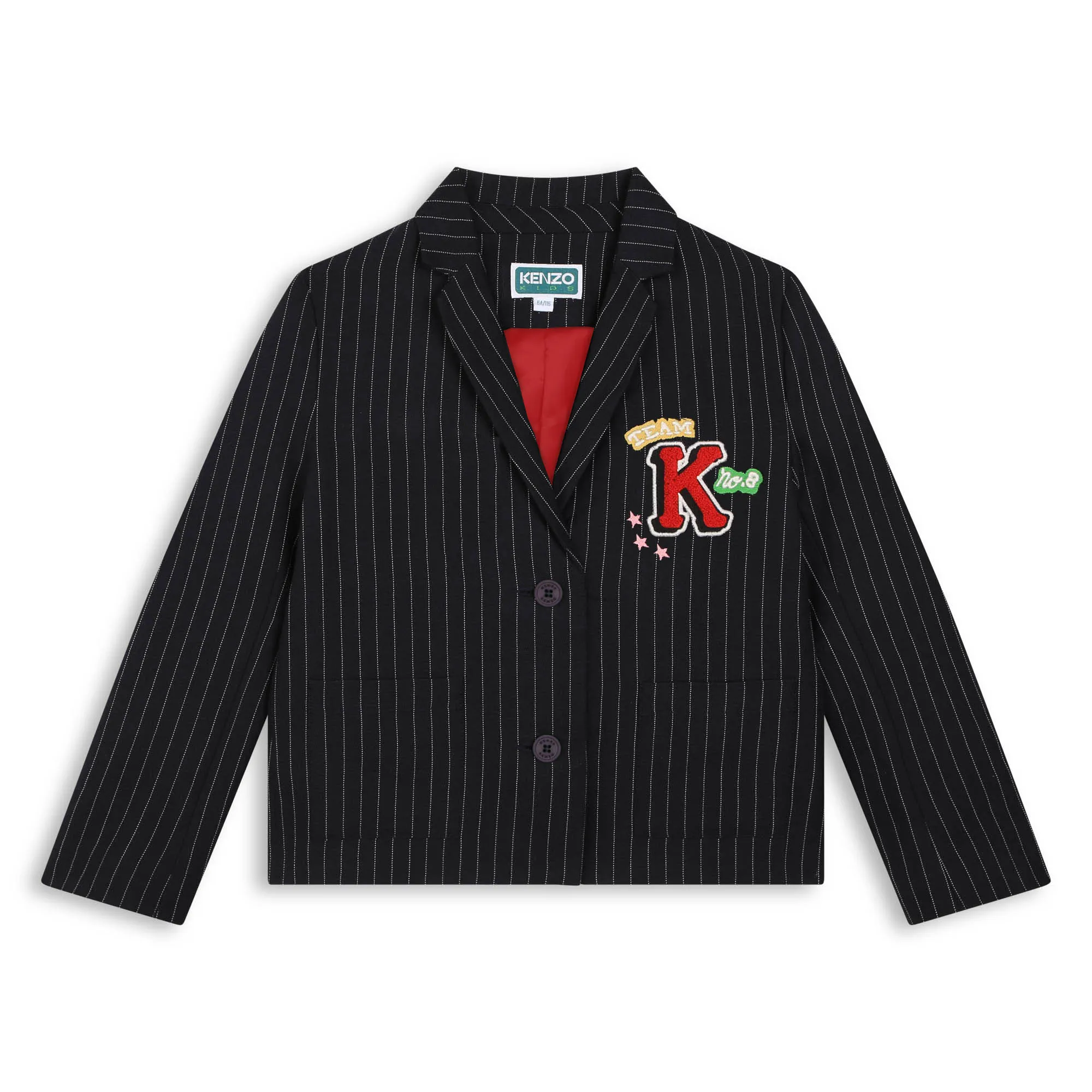 KENZO KIDS Chaqueta de franela a rayas