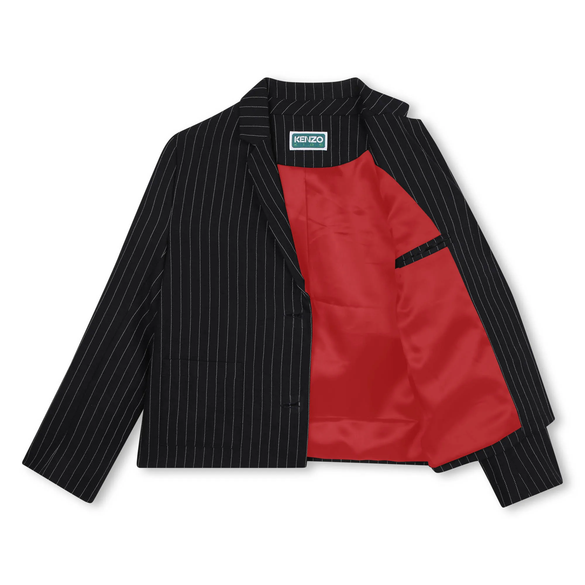 KENZO KIDS Chaqueta de franela a rayas