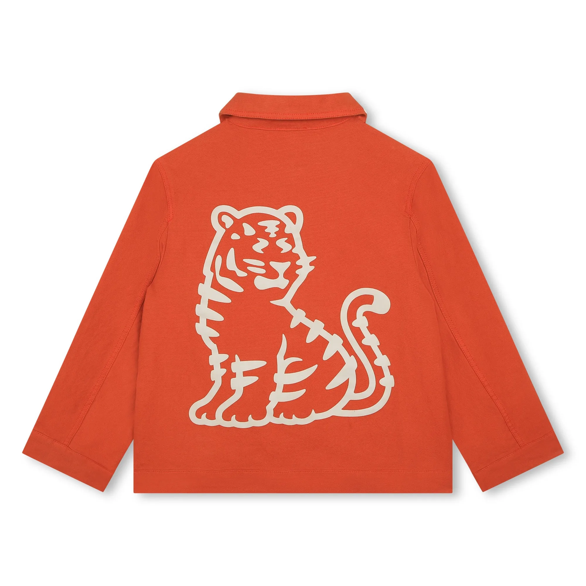 KENZO KIDS Chaqueta de lona de algodón