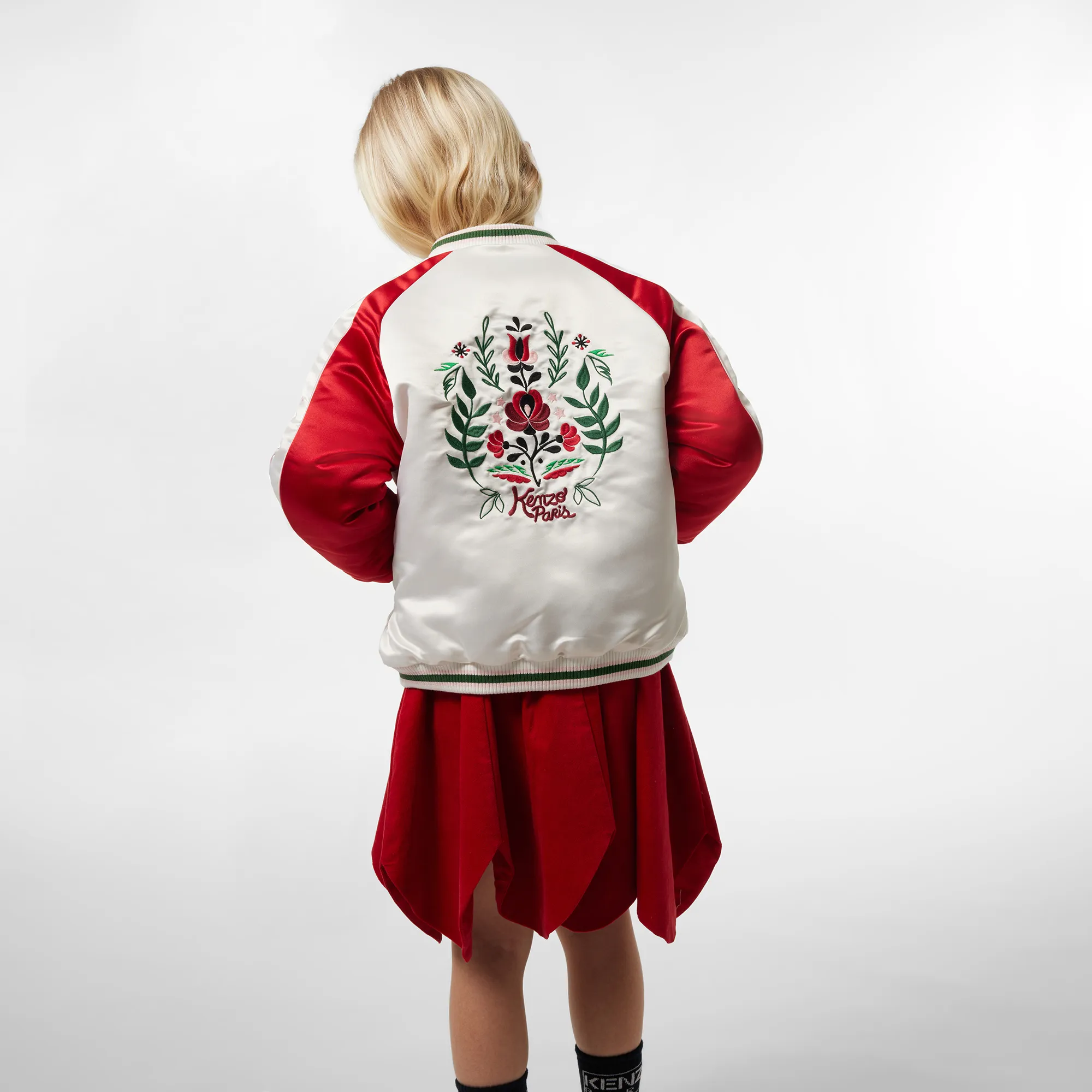 KENZO KIDS Chaqueta de satén