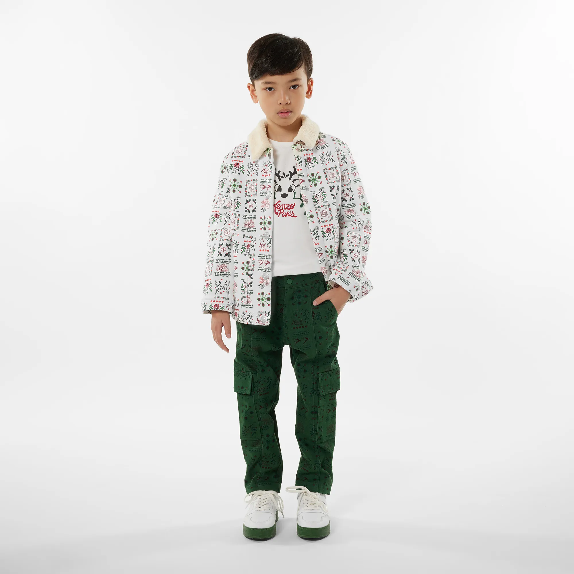 KENZO KIDS Chaqueta estampada