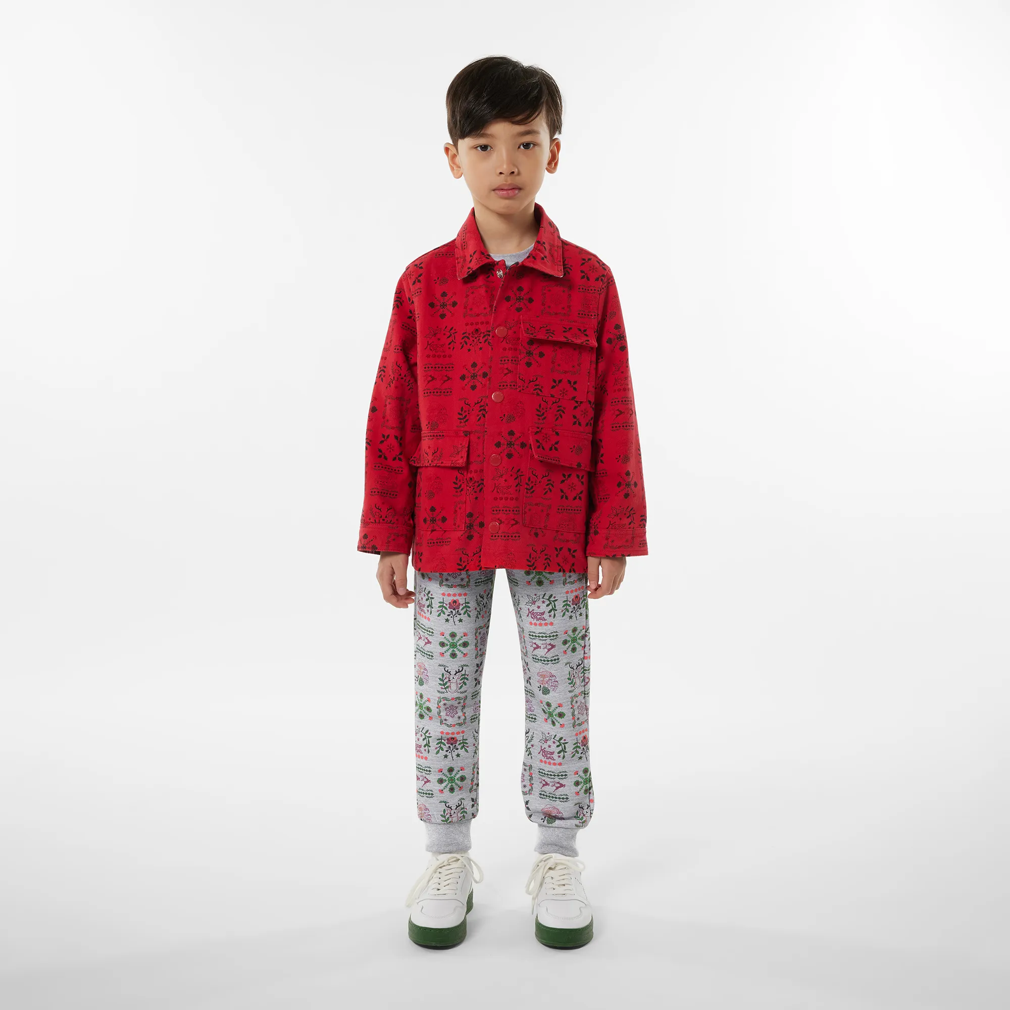 KENZO KIDS Chaqueta reversible de algodón