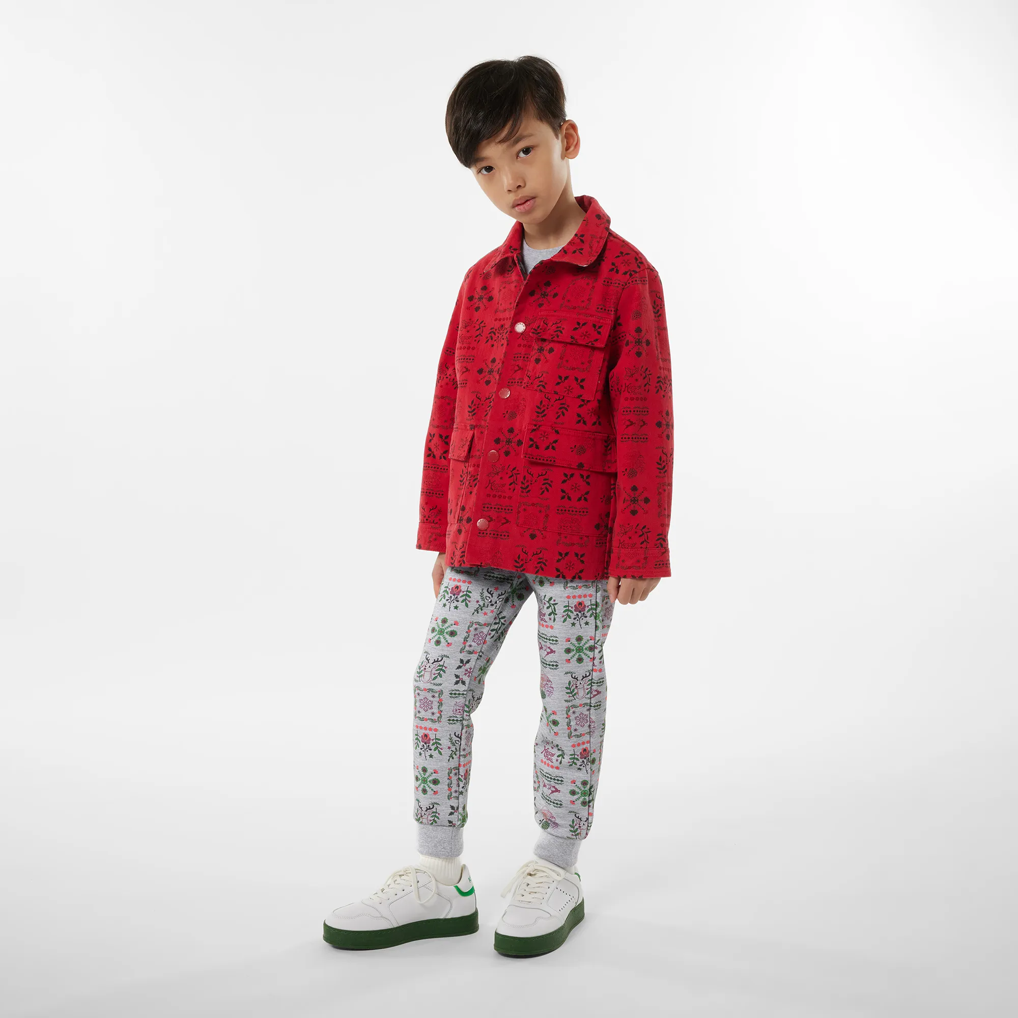 KENZO KIDS Chaqueta reversible de algodón