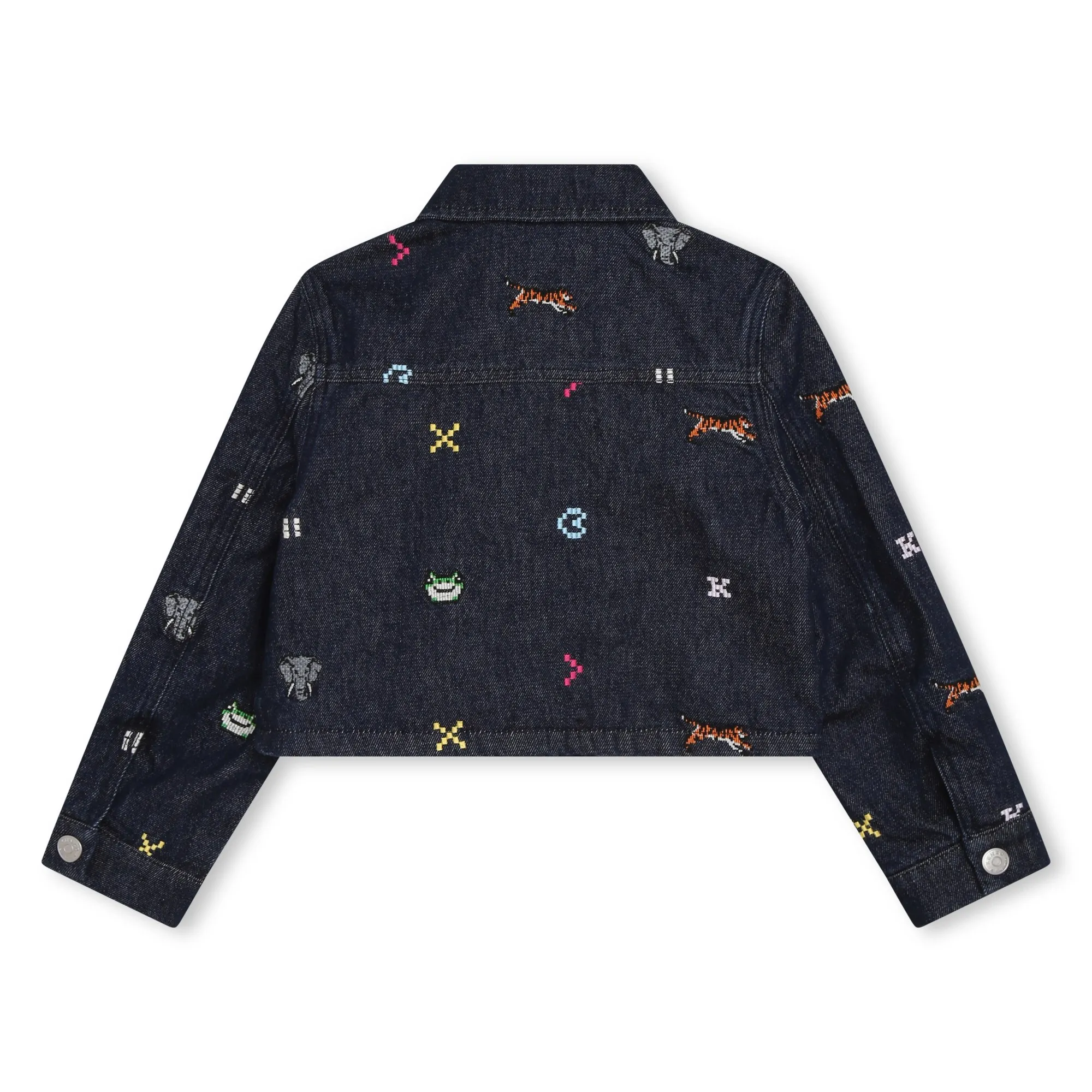 KENZO KIDS Chaqueta vaquera bordada