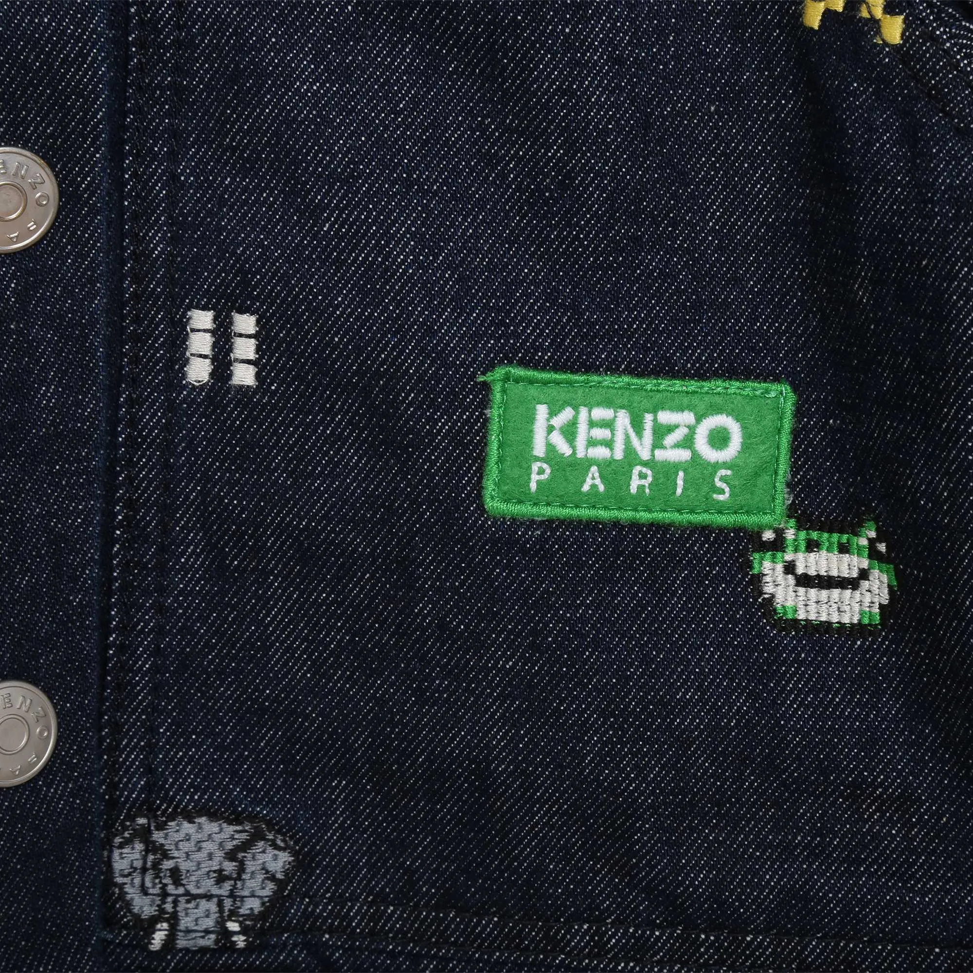 KENZO KIDS Chaqueta vaquera bordada