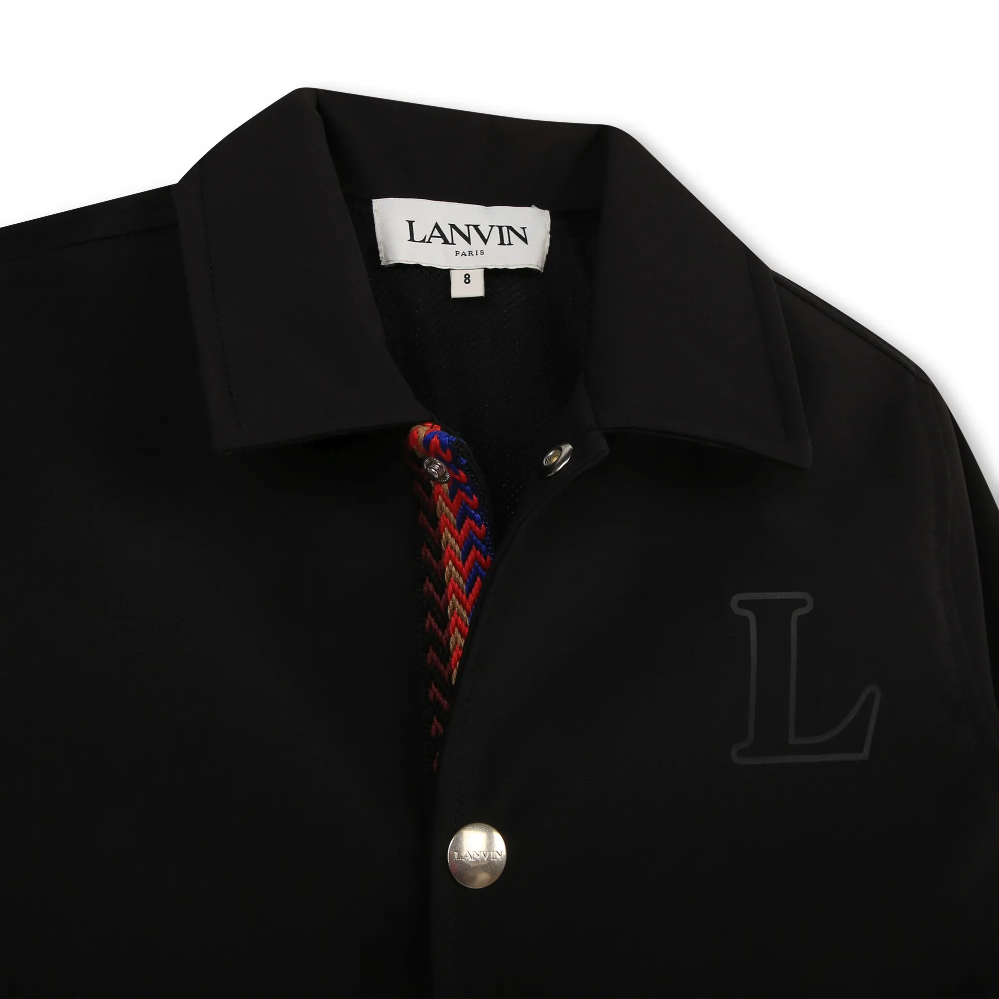 LANVIN Chaqueta de botones con logo