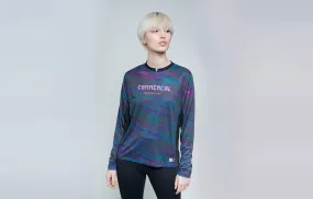 MAILLOT COMMENCAL LIGHTECH MANGA LARGA WOMEN AURORA