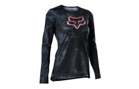 MAILLOT MANGA LARGA FOX WOMEN FLEXAIR TS57 BLACK