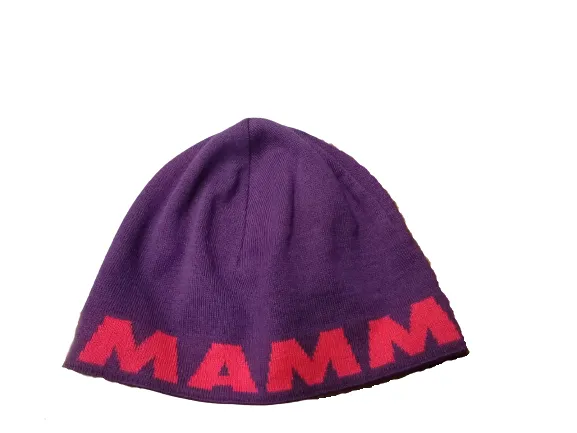 MAMMUT Logo Beanie Grape-Sunset