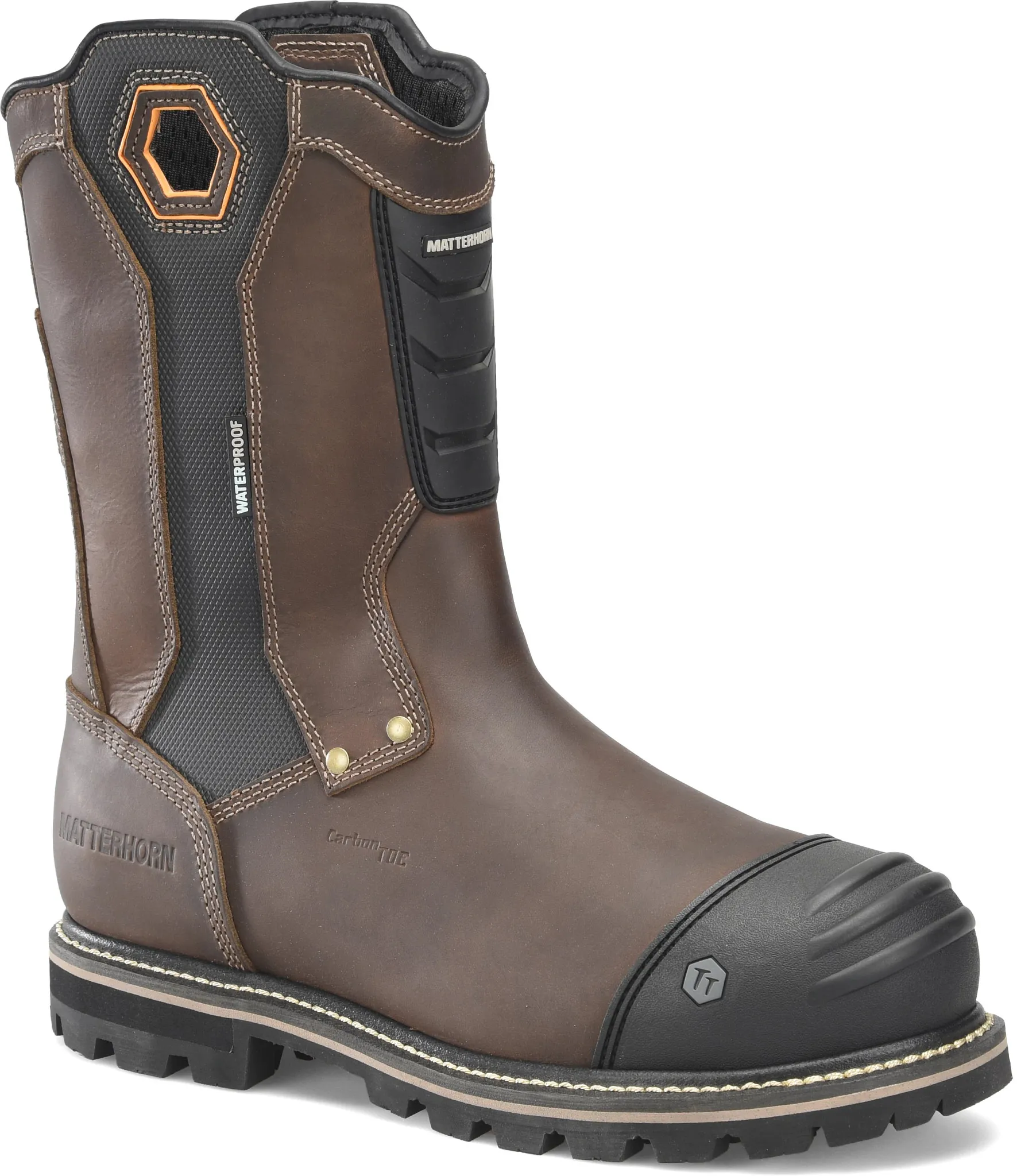 Matterhorn I-Beam 10" Met Guard Carbon Composite Toe Waterproof Work Boot