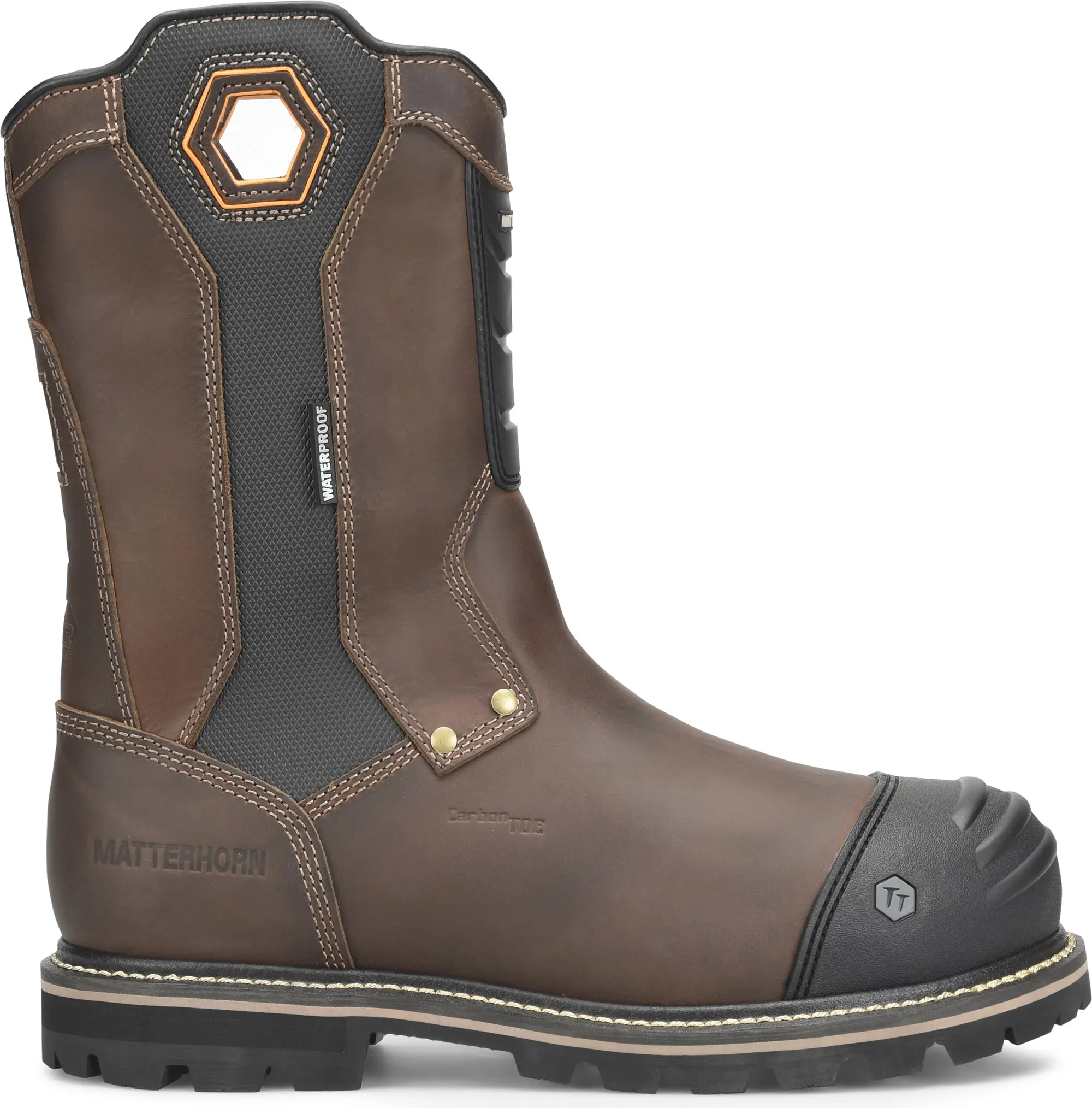 Matterhorn I-Beam 10" Met Guard Carbon Composite Toe Waterproof Work Boot