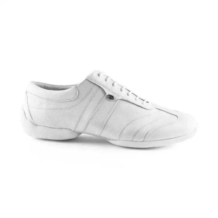 Portdance Hombres Sneakers PD Pietro Street - Cuero Blanco