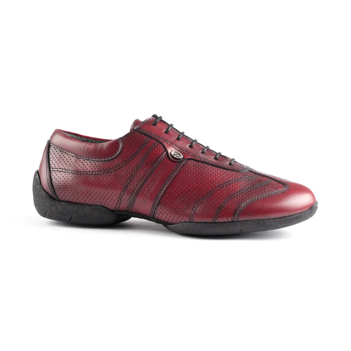 Portdance Hombres Sneakers PD Pietro Street - Cuero Bordeaux