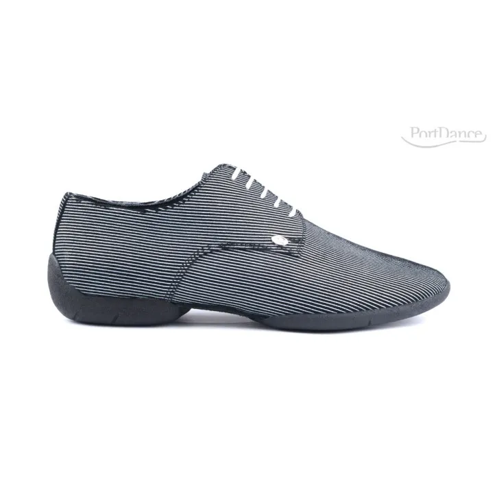 Portdance Hombres Sneakers PD018 Fashion - Negro/Blanco