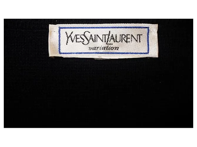 SAINT LAURENT Punto XL Lana Azul 